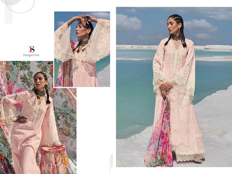 Deepsy Suits Mushq 2 Cotton Embroidered Pakistani Style Party Wear Salwar Suits