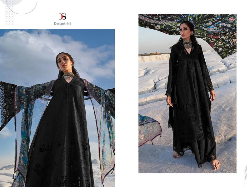 Deepsy Suits Mushq 2 Cotton Embroidered Pakistani Style Party Wear Salwar Suits