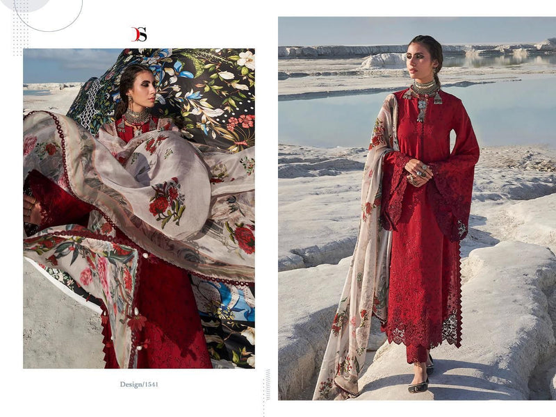 Deepsy Suits Mushq 2 Cotton Embroidered Pakistani Style Party Wear Salwar Suits