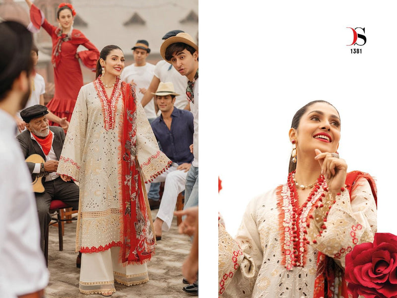 Deepsy Suits Mushq Cotton Pakistani Style Party Wear Salwar Suits