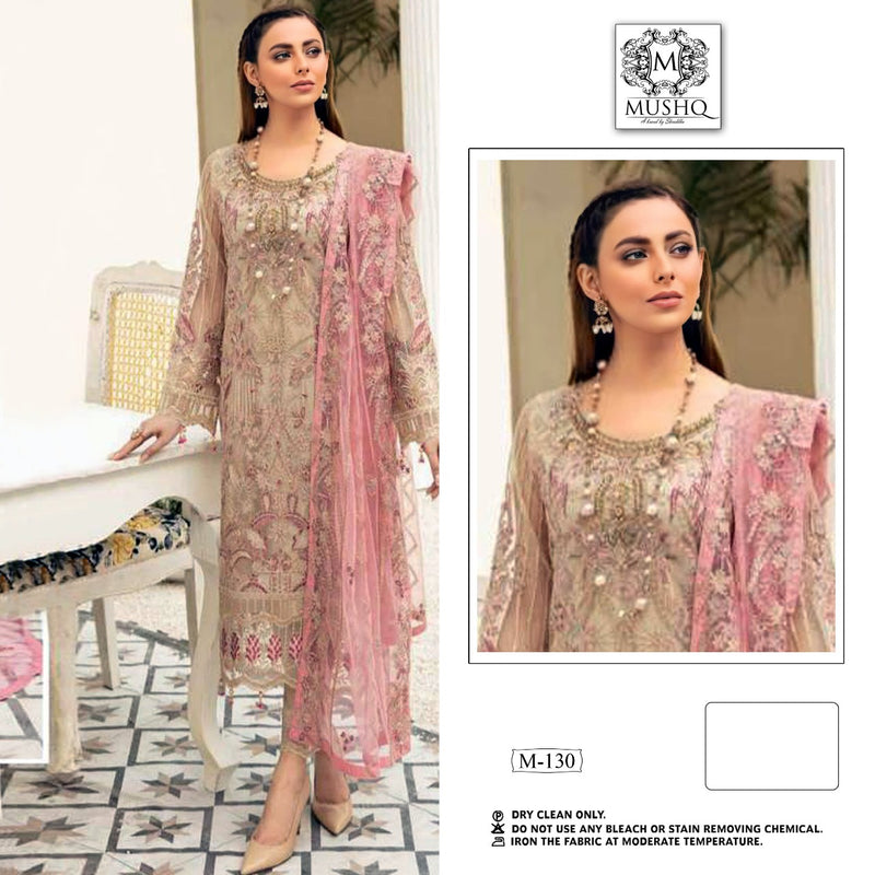 Mushq M 130 Heavy Fox Georgette Pakistani Style Weeding Wear Salwar Suits