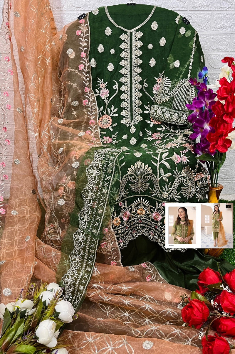 Rawayat Fashion Mushq Vol 15 Georgette With Beautiful Work Stylish Designer Pakistani Salwar Kameez