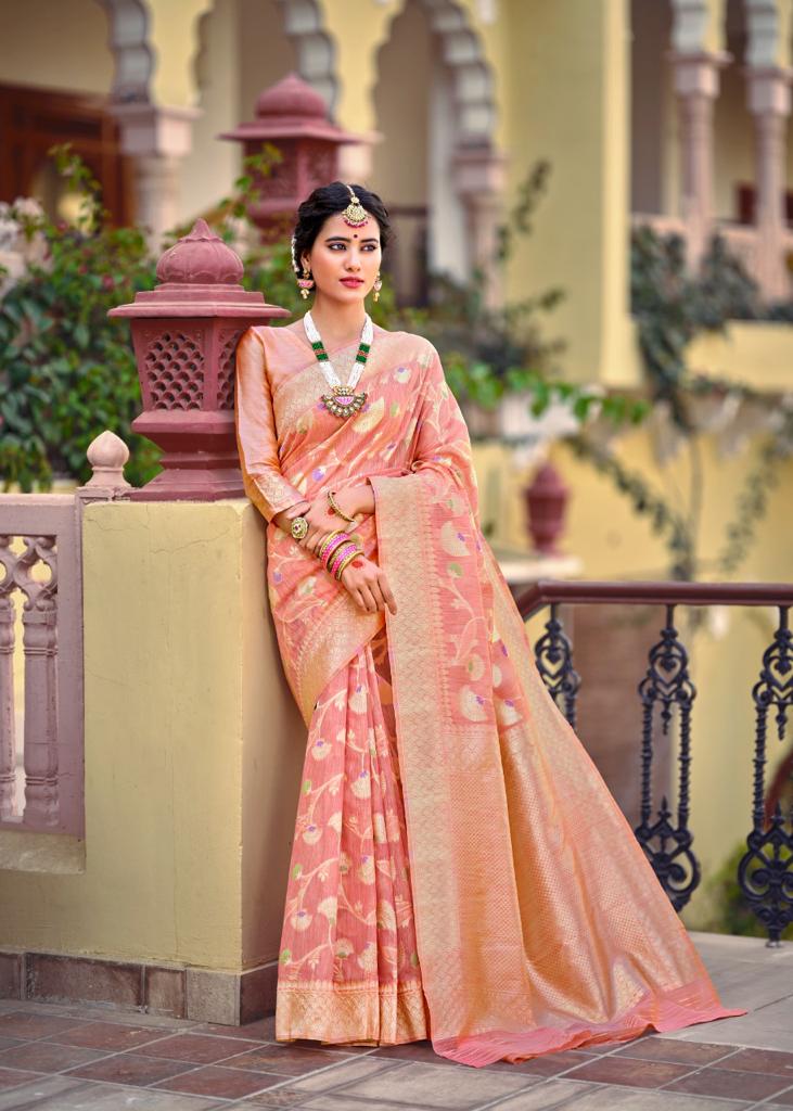 Revanta Creation Muskan Weaving Silk Designer Wedding Wear Sarees
