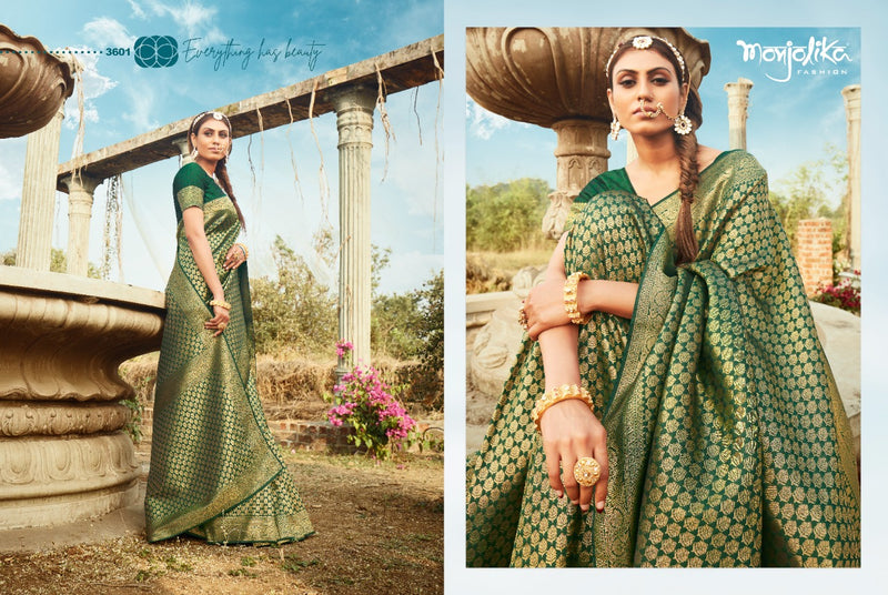 Manjolika Fashion Launch By Mishri Silk  Exclusive Traditional Wear Heavy Designer Saree