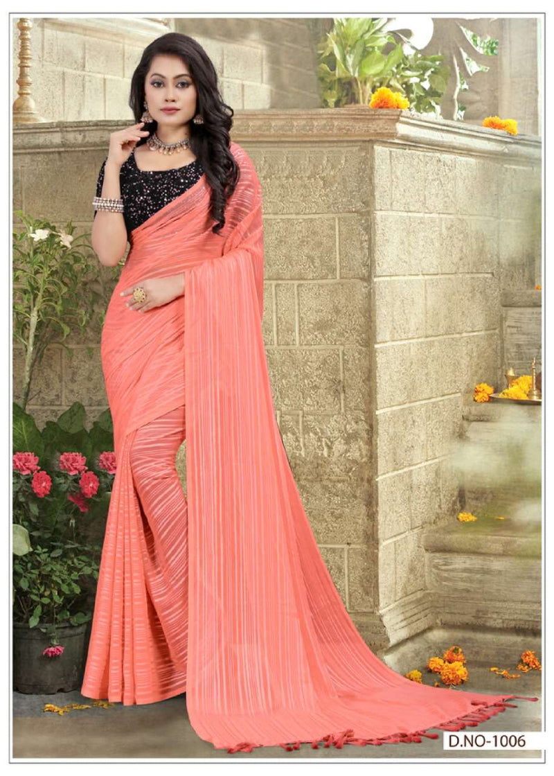 Mansarover Fashion Shivalika Weightless With Jari Printed Fancy Designer Sarees
