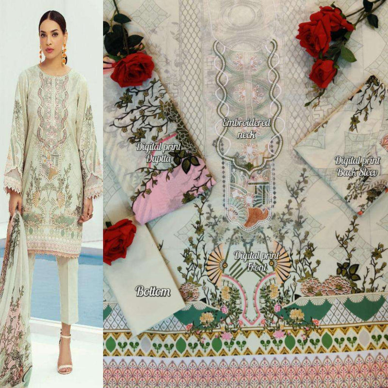 Maryams  Vol 3 Luxury Lawn Printed Fancy Salwar Suits