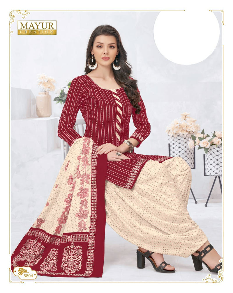 Mayur Creation Khushi Vol 58 Pure Cotton Casual Daily Wear Salwar Kameez