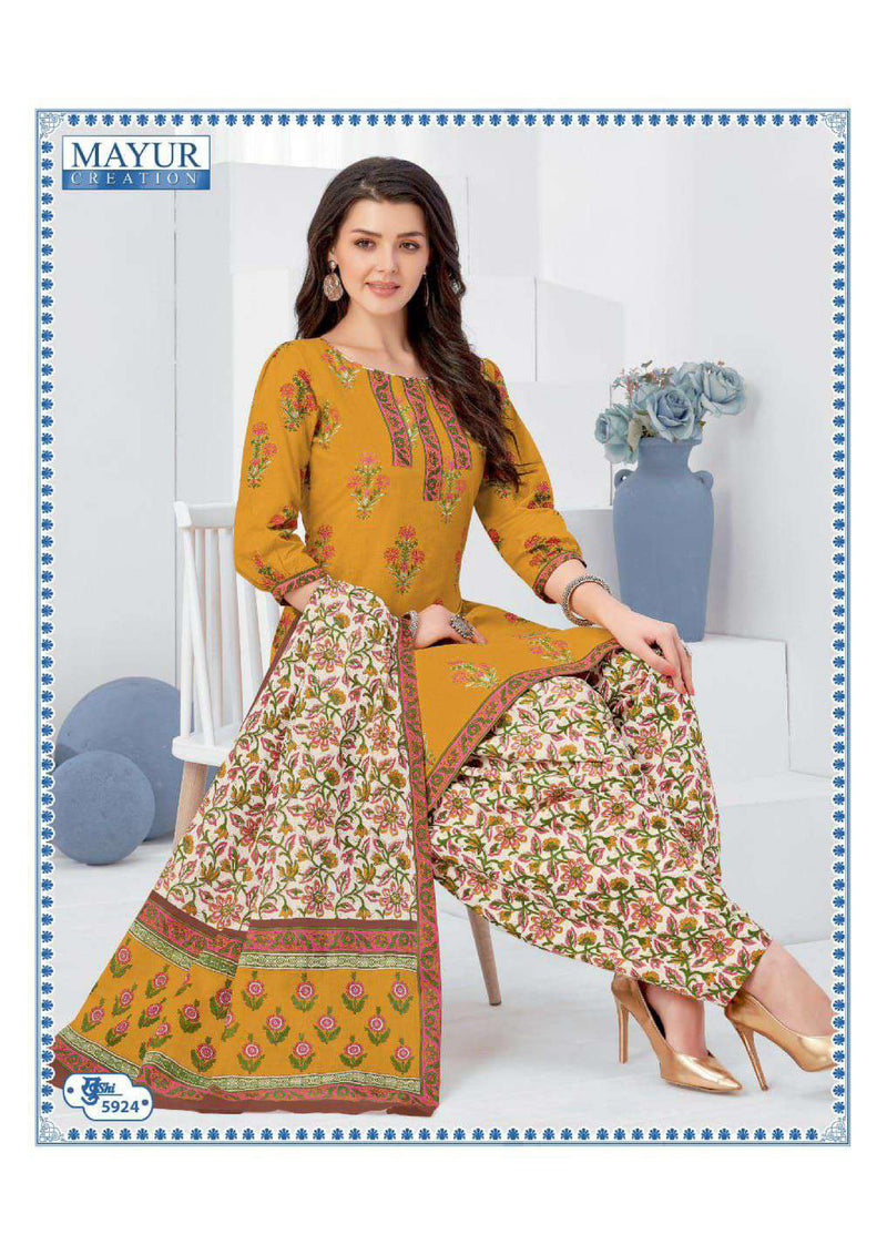 Mayur Khushi Vol 59 Pure Cotton Casual Wear Salwar Suits