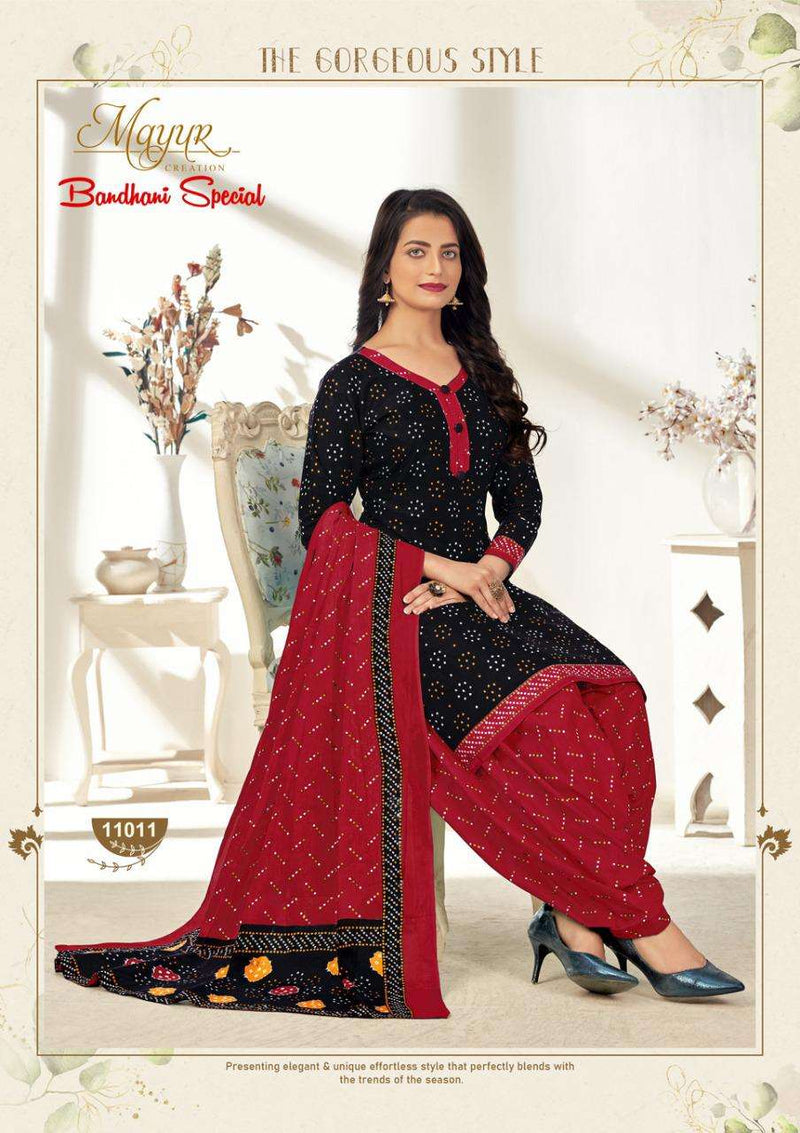 Mayur Creation Bandhani Special Vol 11 Cotton Salwar Suits