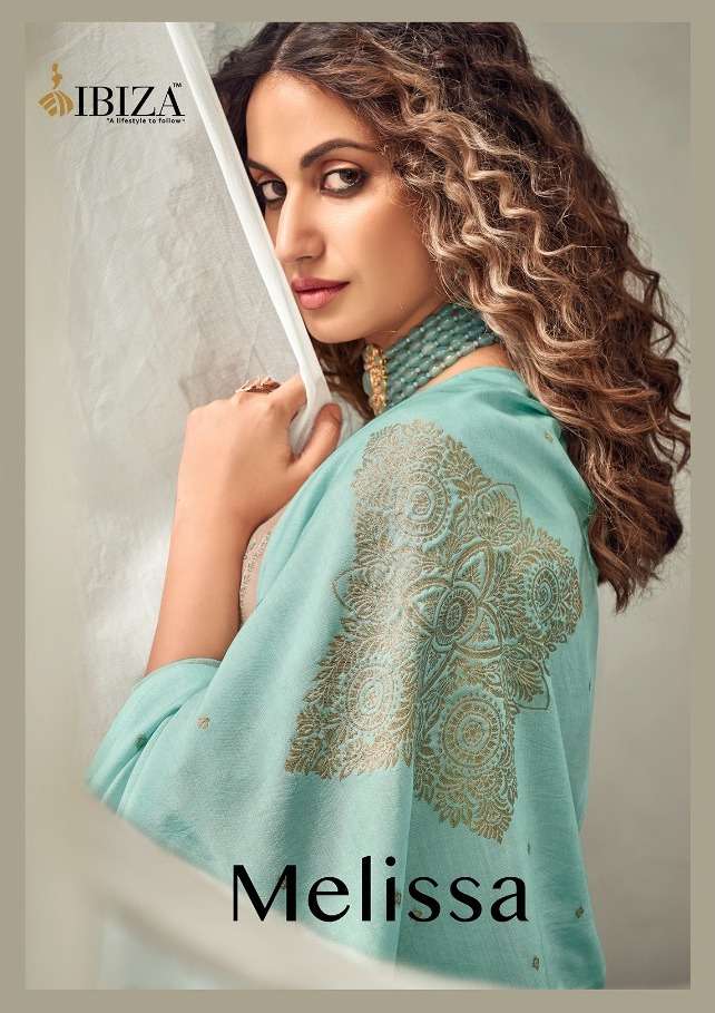 Melissa By Ibiza Suits Cotton Silk With Heavy Embroidery Work Exclusive Fancy Wear Salwar Suits