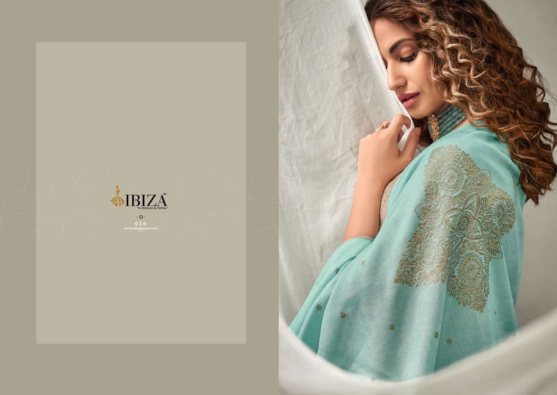 Melissa By Ibiza Suits Cotton Silk With Heavy Embroidery Work Exclusive Fancy Wear Salwar Suits