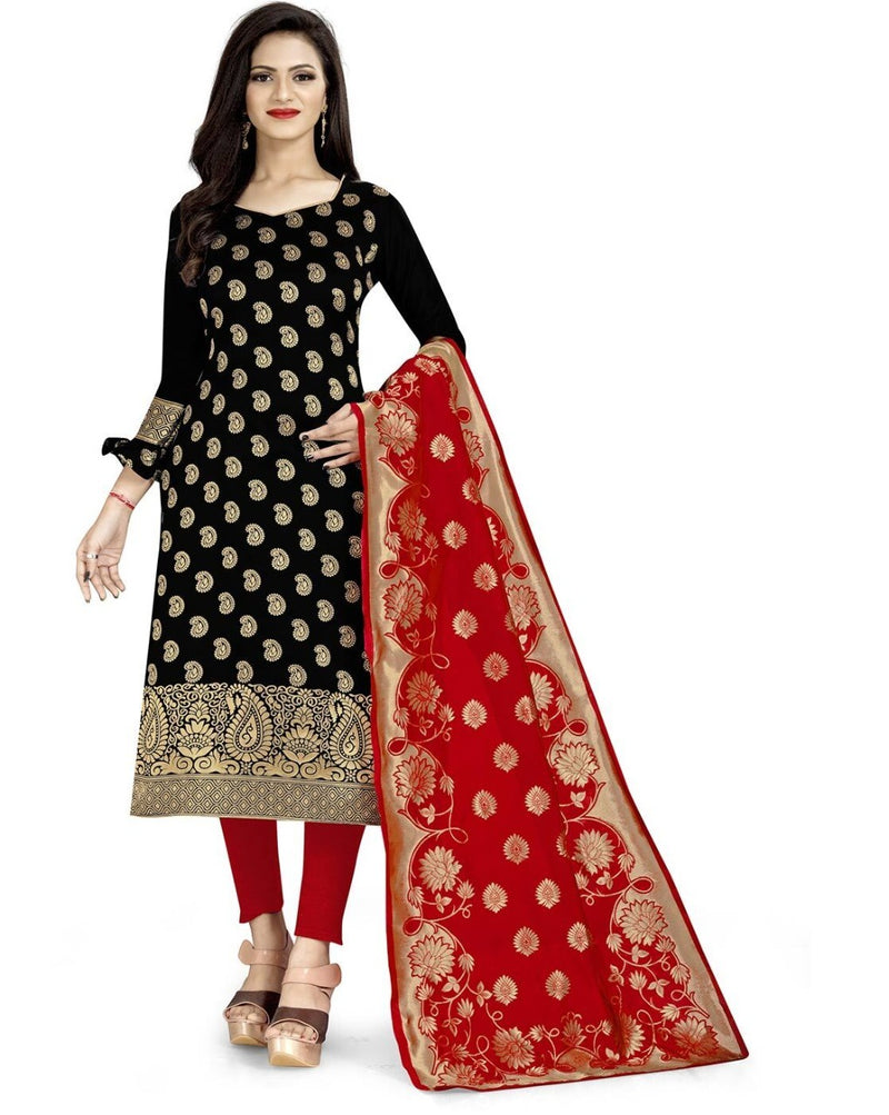 Mf Banarasi Daman Suits Banarasi Silk Casual Wear Exclusive Designer Printed Salwar Suits