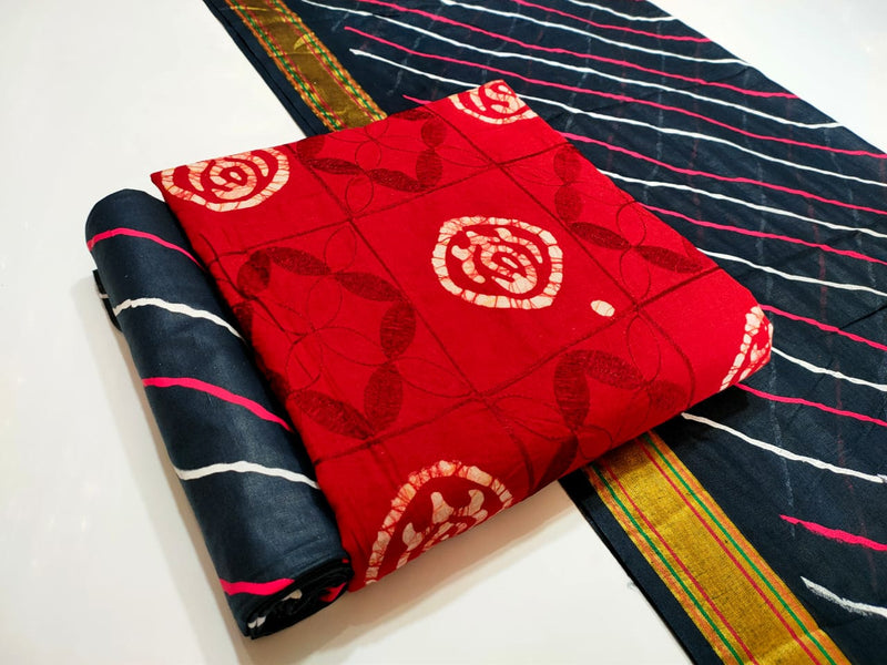 Mf Creation Batik Vol 2 Satin Cotton Exclusive Designer Fancy Regular Wear Salwar Suits