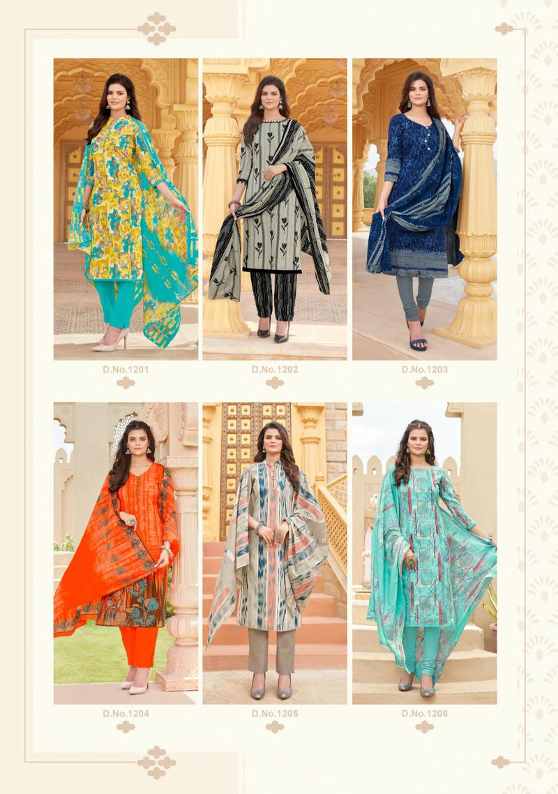 Mfc Launch By Pashmina Vol 12 Malai Cotton Heavy Printed Exclusive Fancy Casual Wear Salwar Suits