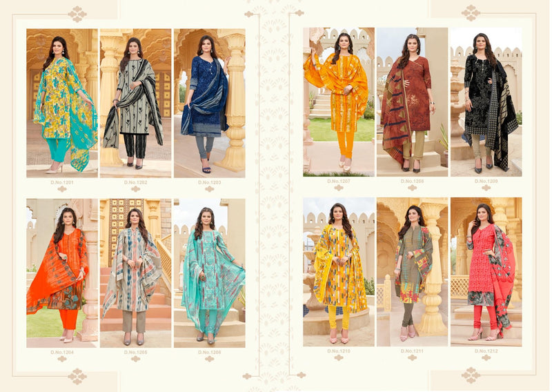 Mfc Launch By Pashmina Vol 12 Malai Cotton Heavy Printed Exclusive Fancy Casual Wear Salwar Suits