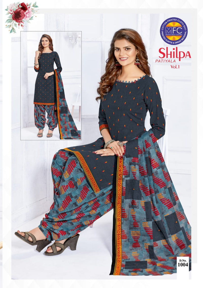 Mfc Shilpa Patiyala Vol 1 Cotton Regular Wear Salwar Suits