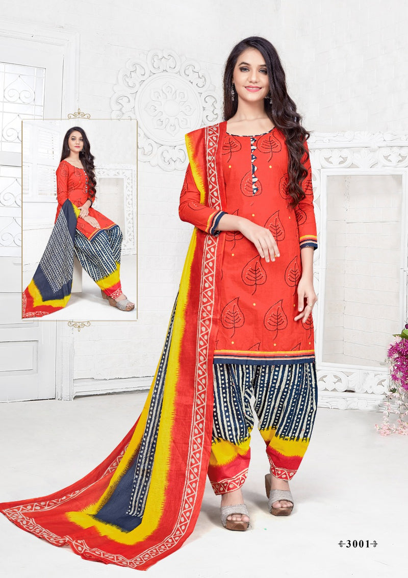 Mishri Creation Batik Special Vol 3 Cotton Printed Exclusive Fancy Patiyala Style Salwar Suits