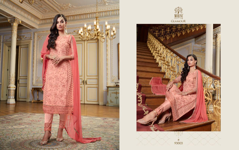 Mohini Fashion Glamour Vol 93 Georgette Embroidered Heavy Partywear Salwar Suit