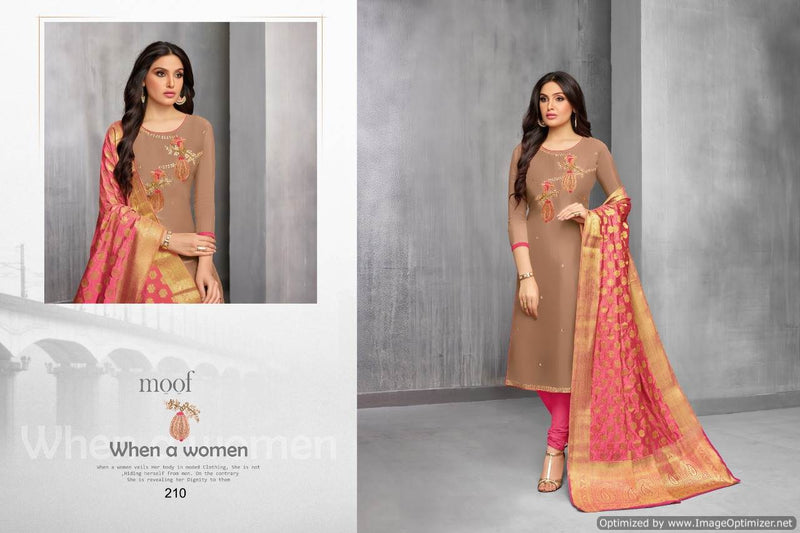 Buy Omkar E Store Women's Jacquard Banarasi Silk Unstiched Salwar Suit(Dress)  Material With Dupatta,Top-2 Mtr,Bottom-2 Mtr,Dupatta-2.20 Mtr(ST_MLB_BG_RN)  at Amazon.in
