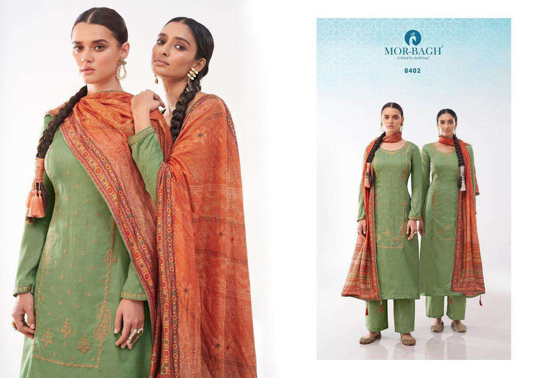 Mor Bagh Bandhan Tussar Silk Casual Designer Wear Salwar Kameez