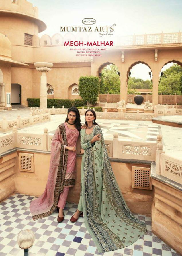 Mumtaz Art Megh Malhar Lawn Cotton Salwar Suit