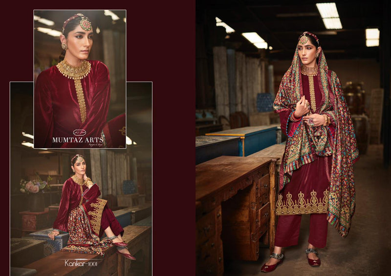 Mumtaz Arts Kanikar Velvet Vol 2 Heavy Salwar Suit