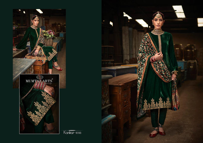 Mumtaz Arts Kanikar Velvet Vol 2 Heavy Salwar Suit