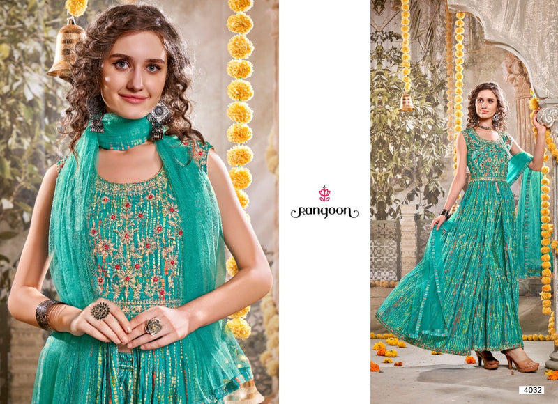 Rangoon Naari Silk With Fancy Embroidery Work Stylish Designer Beautiful Festive Wear Kurti