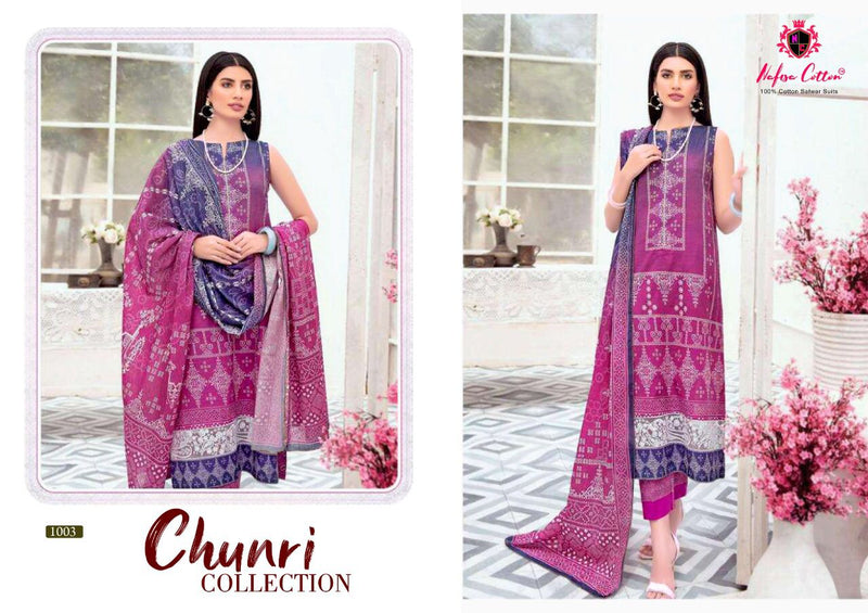 Nafisa Cotton Chunri Collection Cotton Designer Salwar Suit