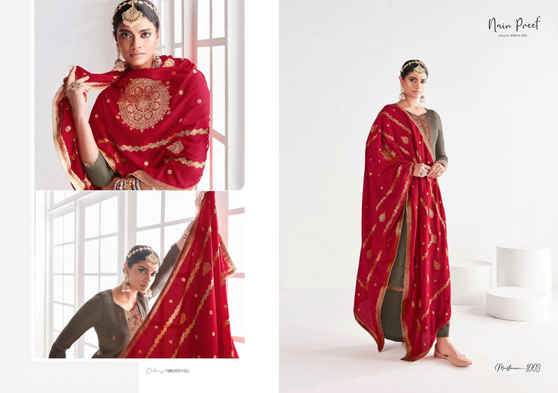 Mumtaz Arts Nainpreet Mastani Soft Silk Designer Party Wear Salwar Kameez