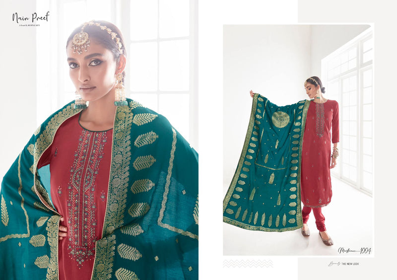 Mumtaz Arts Nainpreet Mastani Soft Silk Designer Party Wear Salwar Kameez