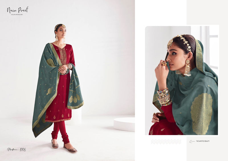 Mumtaz Arts Nainpreet Mastani Soft Silk Designer Party Wear Salwar Kameez