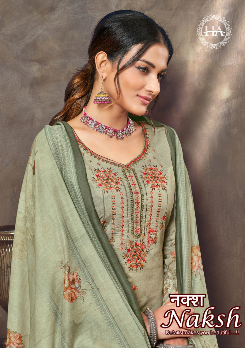 Alok Suits Naksh Cambric Cotton Digital Printed Party Wear Salwar Suits
