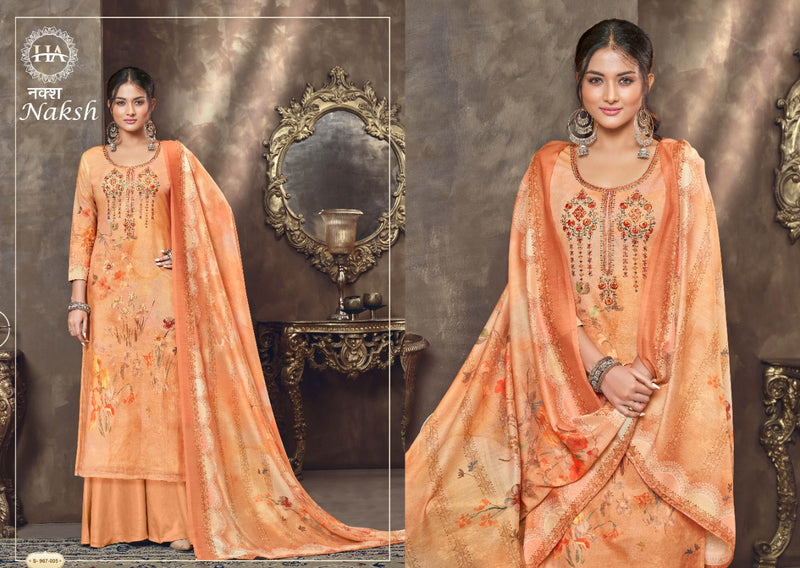 Alok Suits Naksh Cambric Cotton Digital Printed Party Wear Salwar Suits
