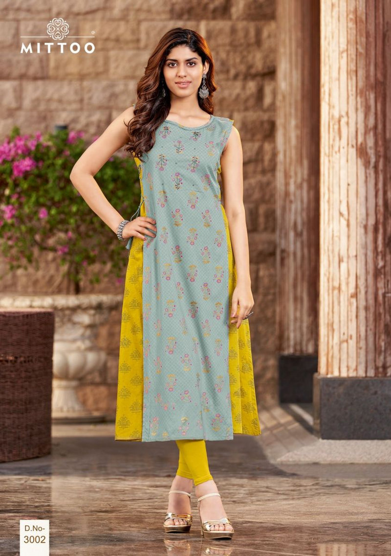 Sleeveless Cotton Front Slit Kurti at Rs.580/Piece in ahmedabad offer by P  S P Craft