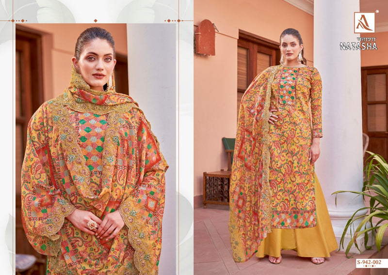Alok Suit Natasha Jam Cotton Stylish Designer Casual Wear Salwar Suit