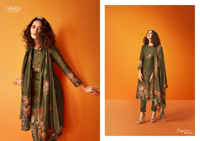 Belliza Designer Nature Muslin Stylish Designer CasuaL Wear Salwar Kameez