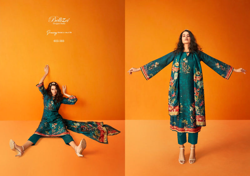 Belliza Designer Nature Muslin Stylish Designer CasuaL Wear Salwar Kameez