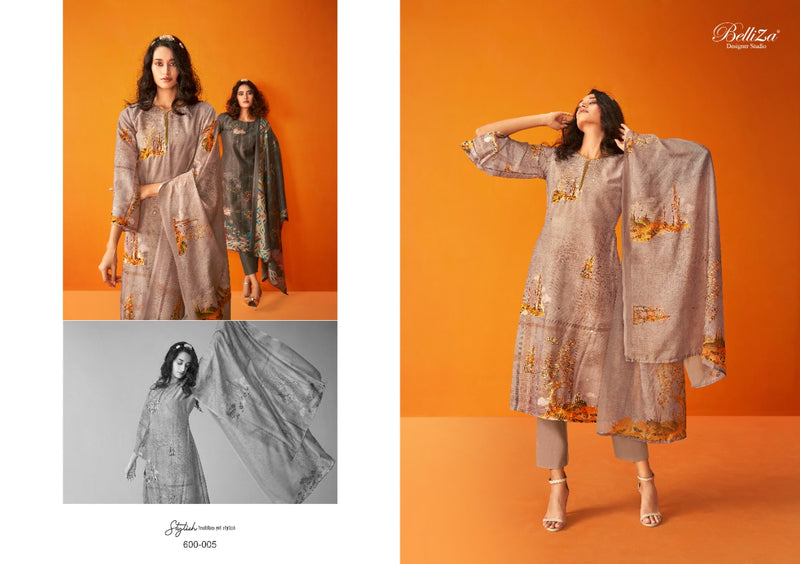 Belliza Designer Nature Muslin Stylish Designer CasuaL Wear Salwar Kameez