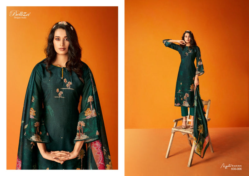 Belliza Designer Nature Muslin Stylish Designer CasuaL Wear Salwar Kameez