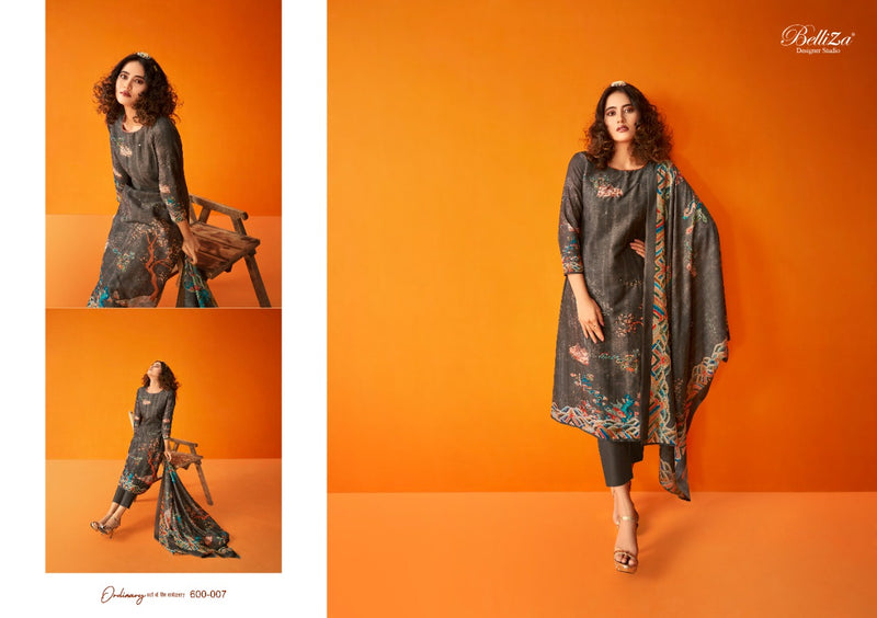 Belliza Designer Nature Muslin Stylish Designer CasuaL Wear Salwar Kameez