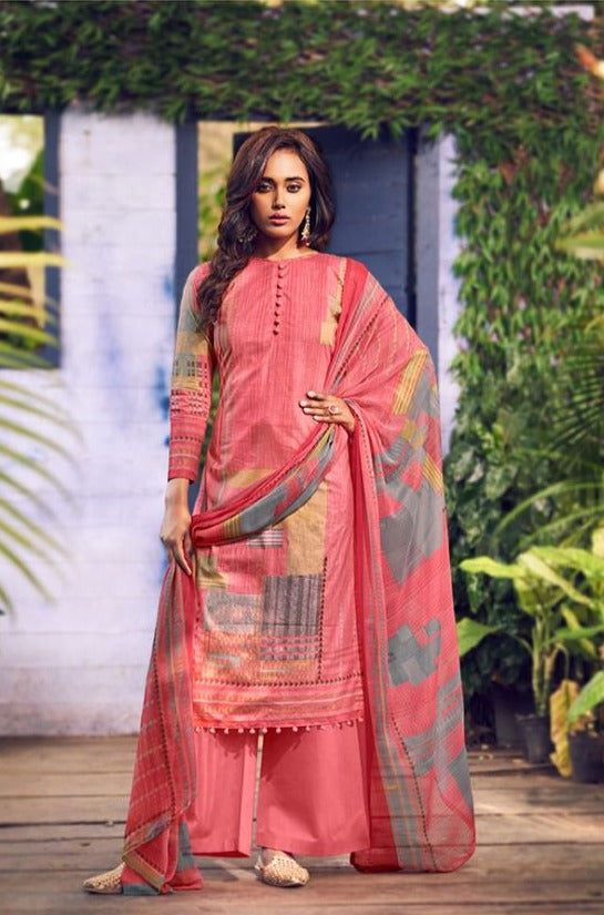 Zulfat Designer Studio Navika Cotton  With Digital Print Festive Wear Salwar Kameez