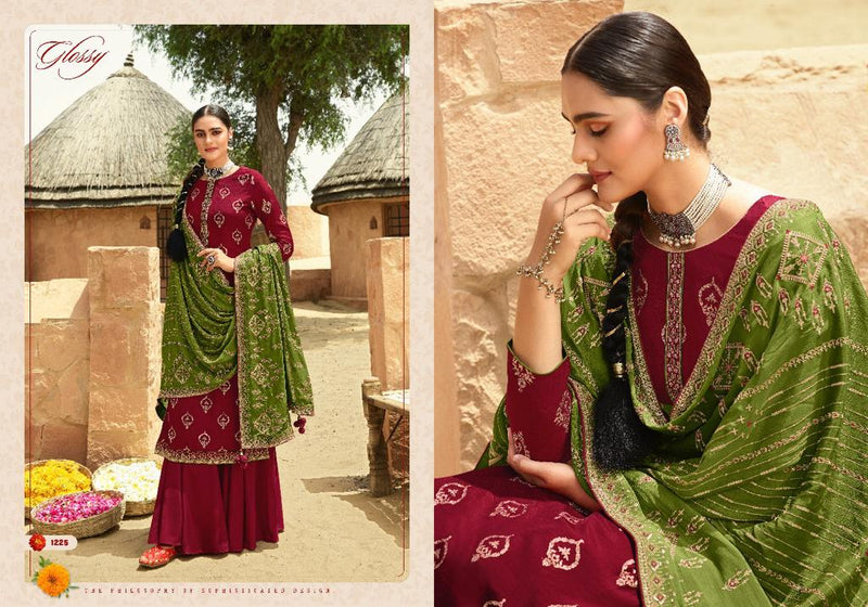 Glossy Nihaara Vol 2 Viscose Dola Jacquard Fancy Designer Party Wear Salwar Kameez