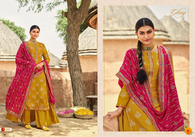 Glossy Nihaara Vol 2 Viscose Dola Jacquard Fancy Designer Party Wear Salwar Kameez