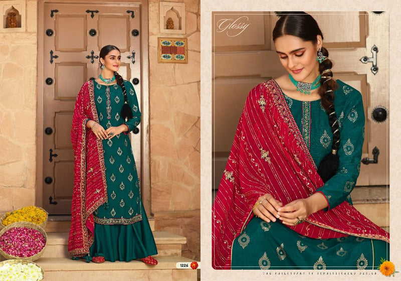 Glossy Nihaara Vol 2 Viscose Dola Jacquard Fancy Designer Party Wear Salwar Kameez