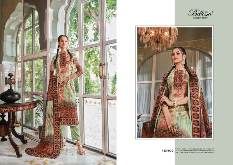 Belliza Nisarg Pashmina With Beautiful Fancy Work Stylish Designer Party Wear Salwar Kameez