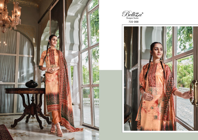 Belliza Nisarg Pashmina With Beautiful Fancy Work Stylish Designer Party Wear Salwar Kameez