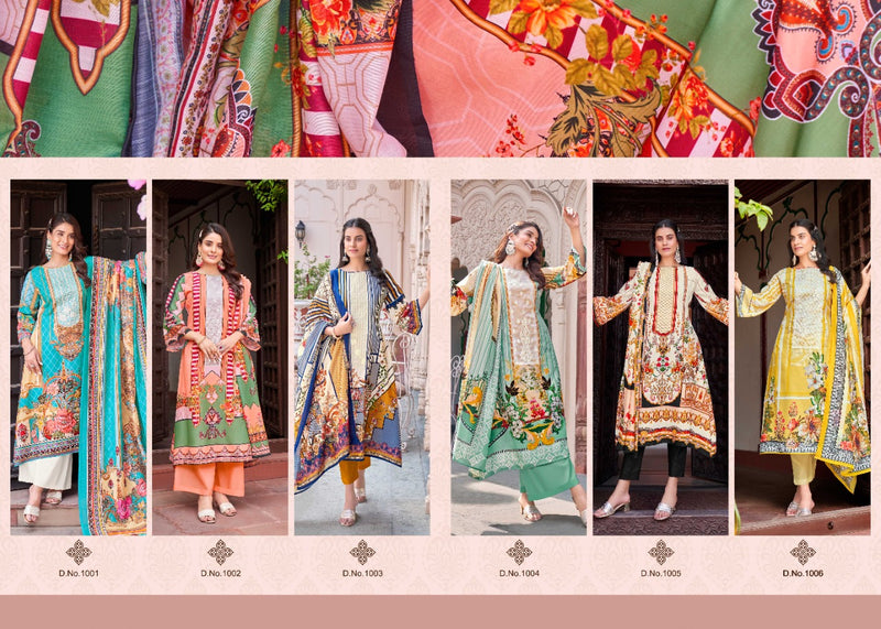 Noorie Art Noor E Ishq Jam Satin Digital Printed Party Wear Salwar Kameez With Embroidery Work