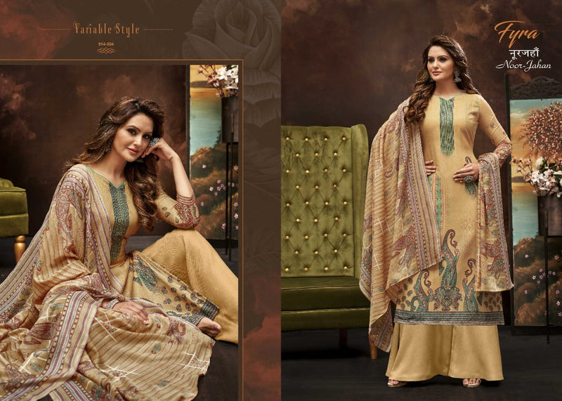 Alok Suit Noor Jahan Digital Print With Swarovaki Diamond Work Salwar Kameez