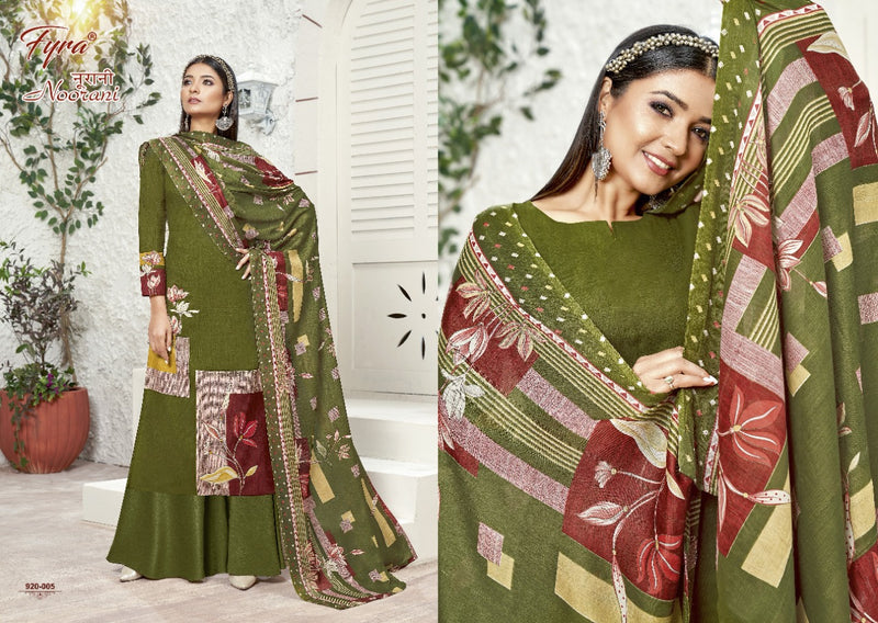 Fyra Designing Hub Noorani Soft Cotton Digital Printed Fancy Festive Wear Salwar Suits